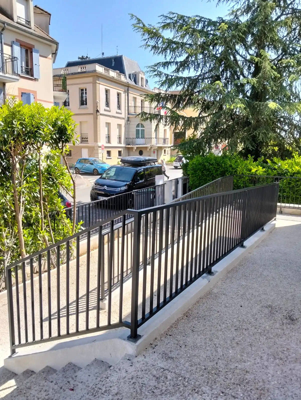 Résultat final de l'aménagement extérieur – vue 2