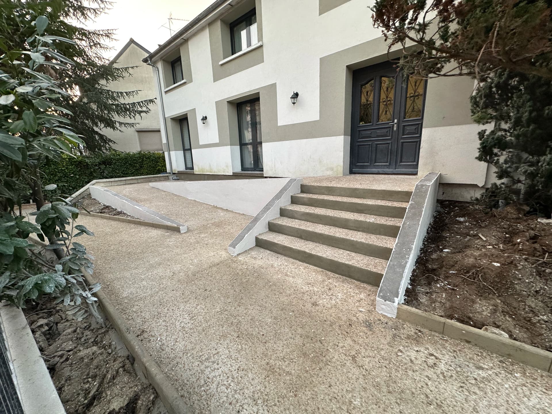 Phase 3 des travaux d'aménagement extérieur par Mar & Co 17