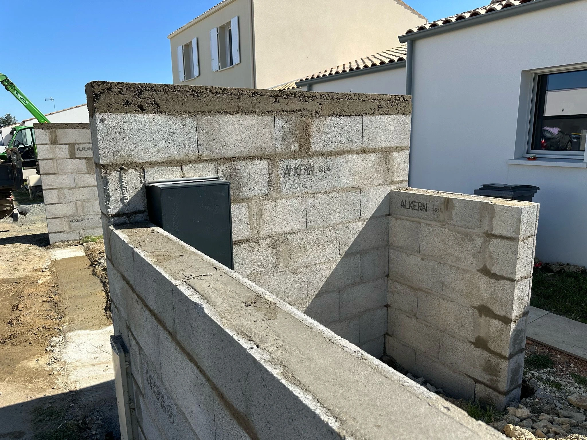 Finalisation du gros œuvre